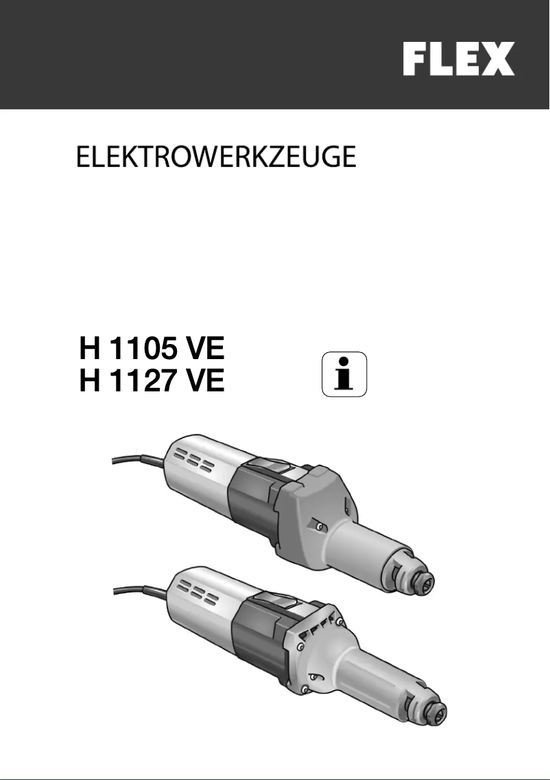 Página 1 del manual Manual de usuario Flex H 1105 VE