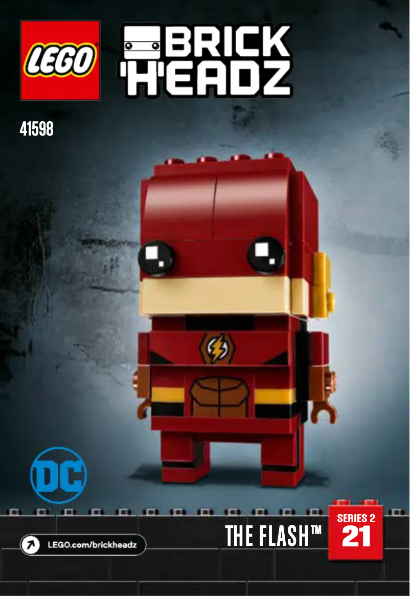 Page n°1 - Consignes visuelles Lego Brickheadz 41598
