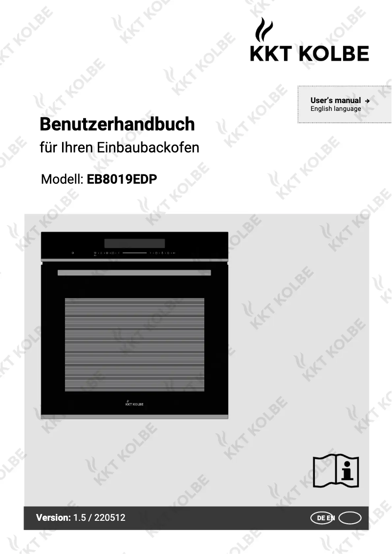 Page 1 de la notice Manuel utilisateur KKT Kolbe EB8019EDP