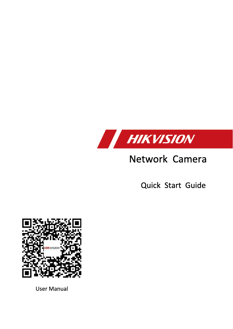 Page 1 de la notice Guide de démarrage rapide Hikvision iDS-2CD7026G0-AP