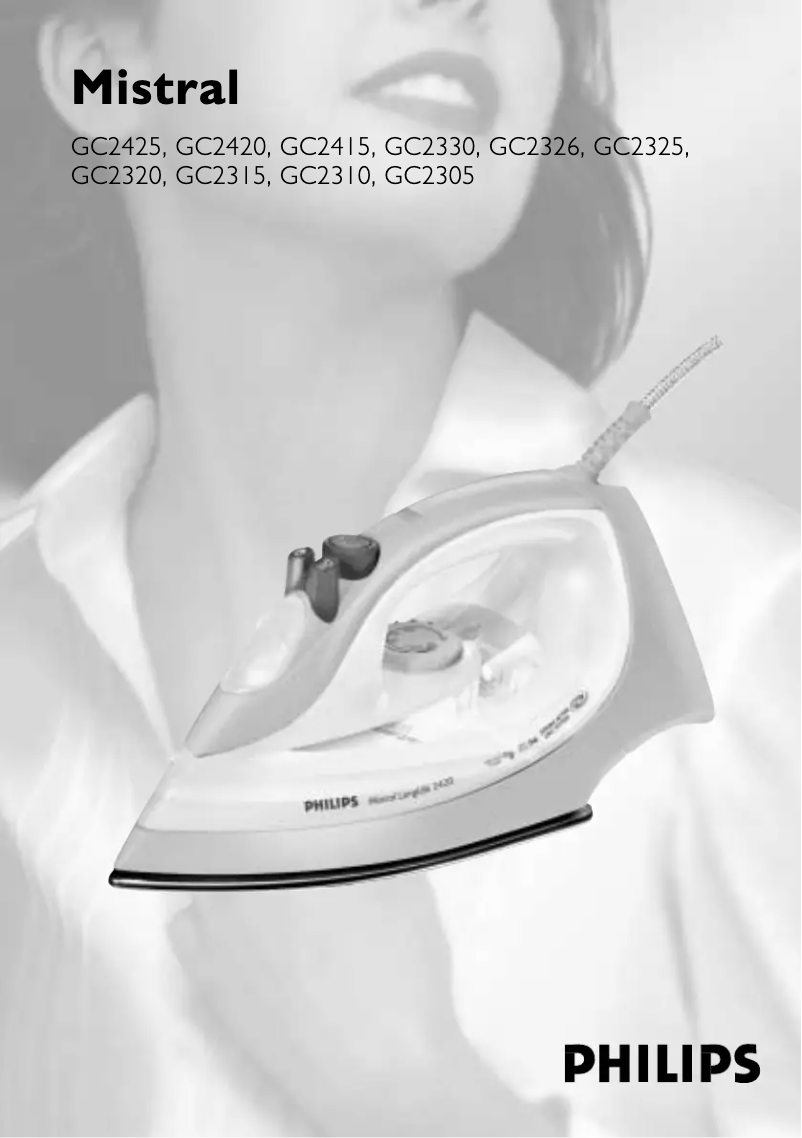 Imagen de la primera página del manual del dispositivo Mistral GC2315