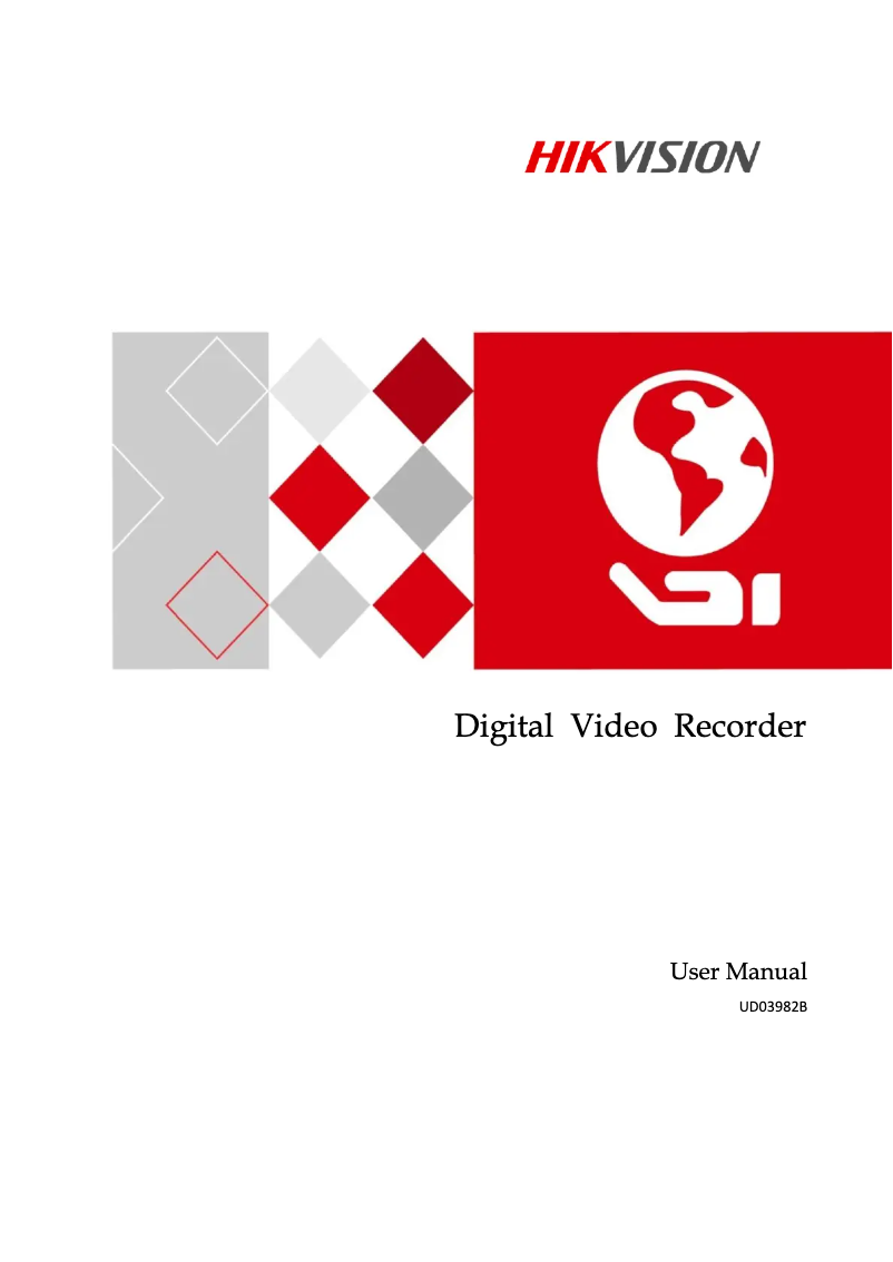 Image de la première page du manuel de l'appareil DS-7208HUHI-K2/P