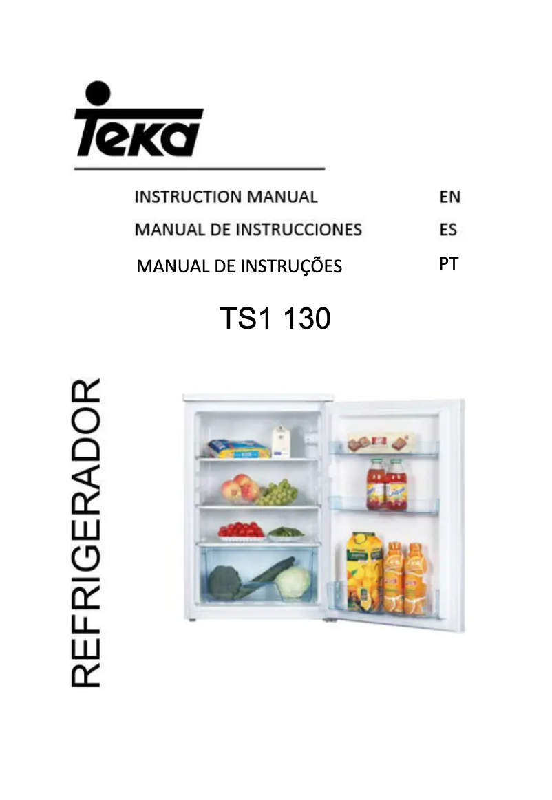 Page n°1 - Mode d'emploi Teka TS1 130