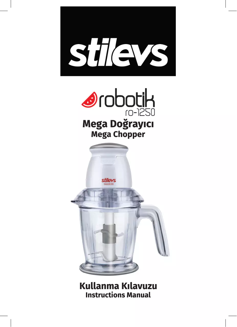 Image de la première page du manuel de l'appareil Robotik RO-1250