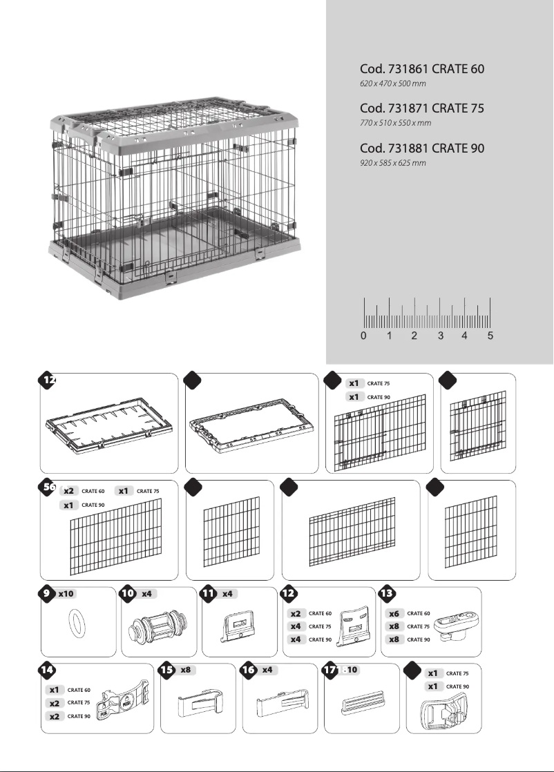 Page 1 de la notice Manuel utilisateur Ferplast Superior