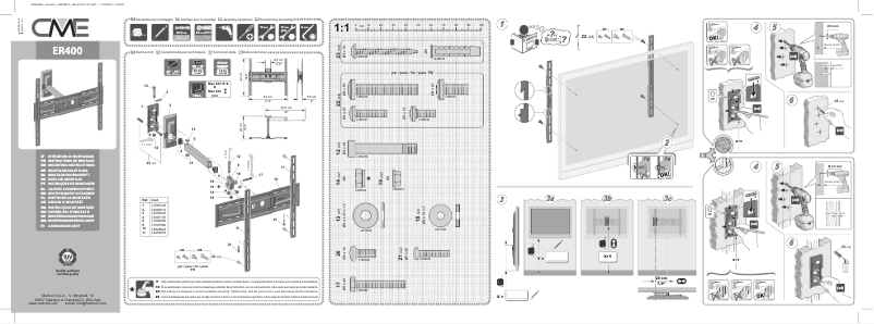 Image de la première page du manuel de l'appareil CME ER400