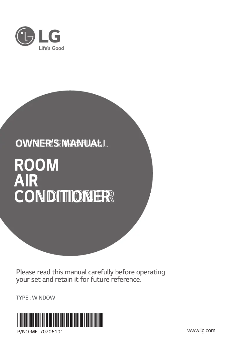 Página 1 del manual Manual de usuario LG LA080SC