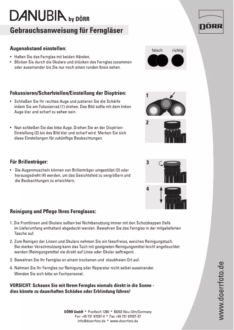 Page n°1 - Manuel utilisateur Dörr Pro Lux 544200