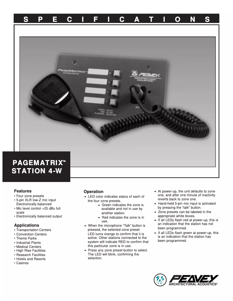 Image de la première page du manuel de l'appareil PageMatrix