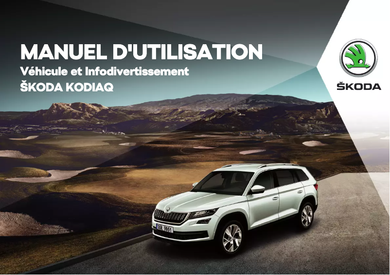 Page n°1 - Manuel utilisateur Skoda Kodiaq (2018)