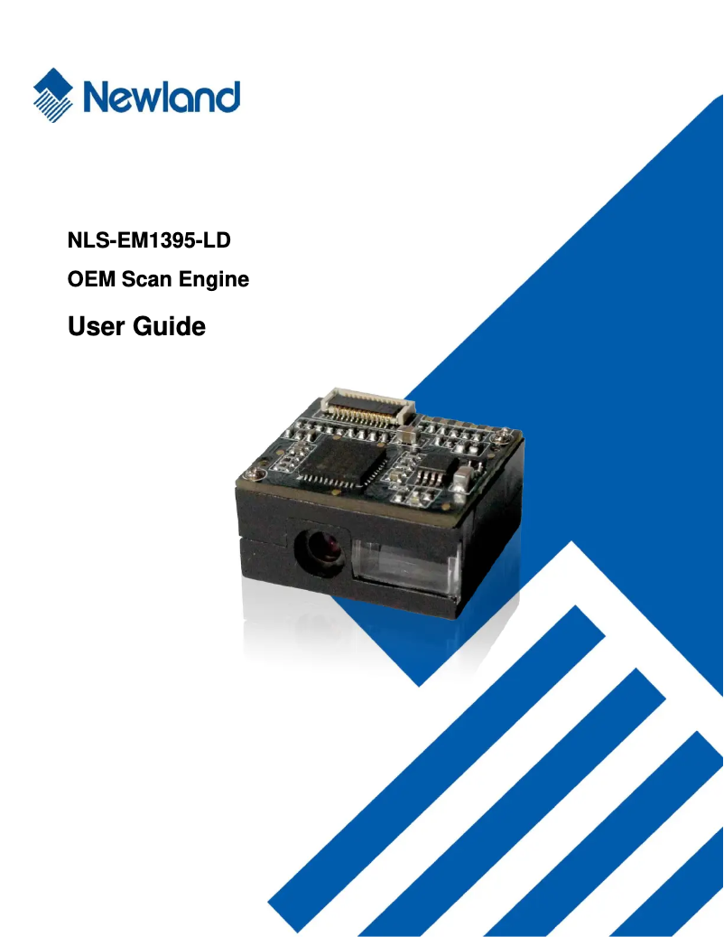 Página 1 del manual Manual de usuario Newland NLS-EM1395-LD