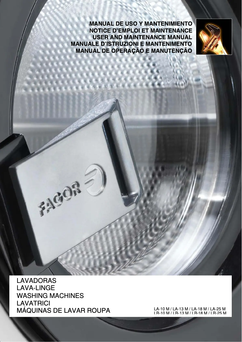 Page n°1 - Manuel utilisateur Fagor LA-18 M