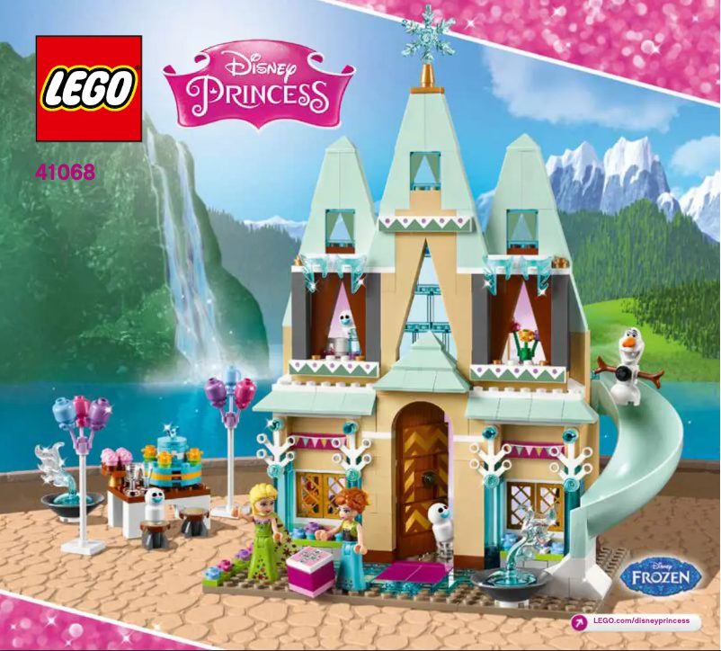 Page 1 de la notice Manuel utilisateur Lego Disney Princess 41068