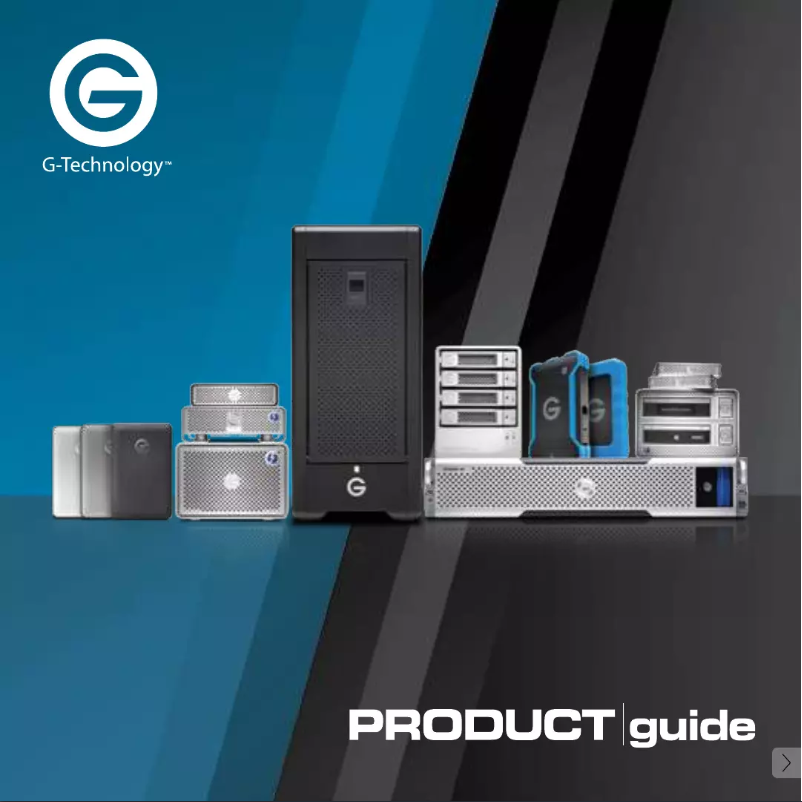 Page n°1 - Manuel utilisateur G-Technology G-Drive USB-C