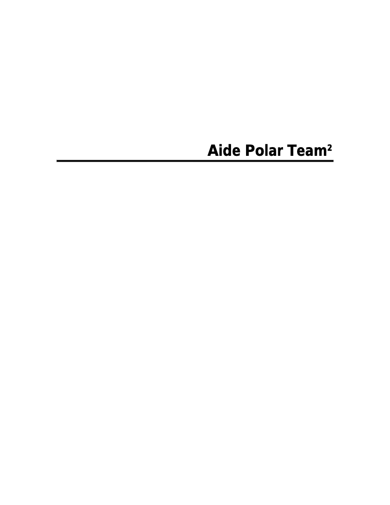 Image de la première page du manuel de l'appareil Team2