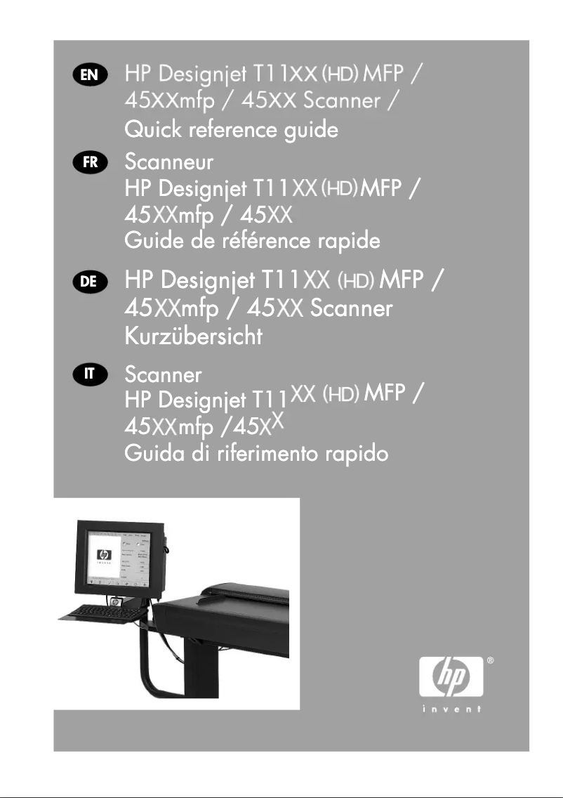 Page 1 de la notice Instructions / montage HP Designjet 4520