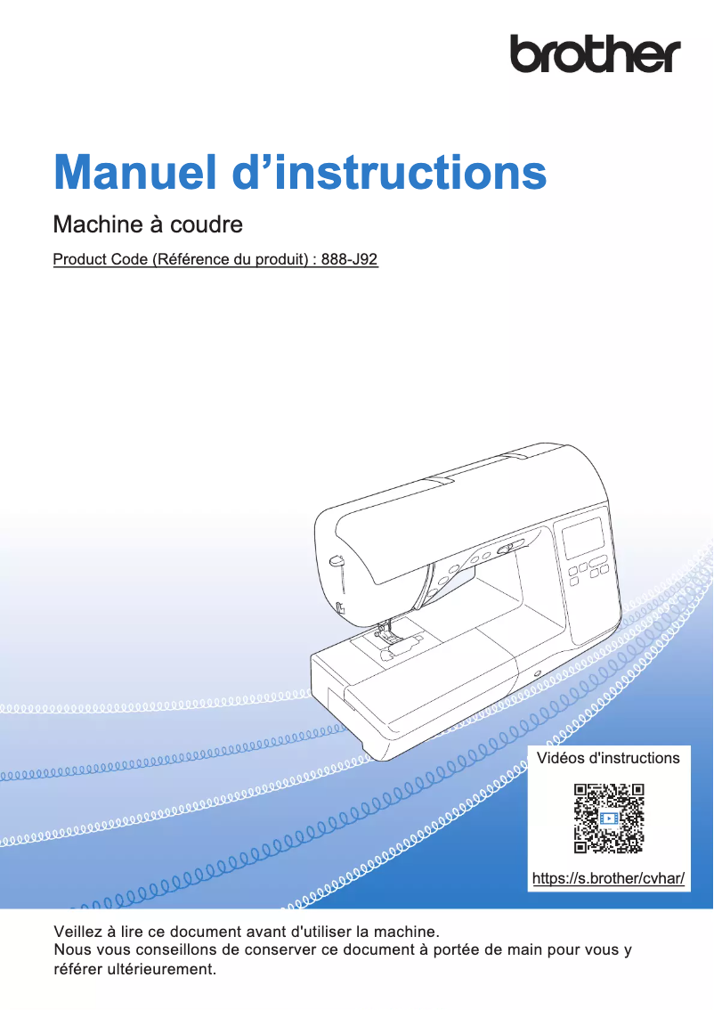 Image de la première page du manuel de l'appareil Innov-is F560