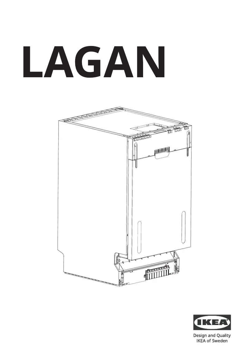 Page 1 de la notice Manuel utilisateur Ikea LAGAN 805.090.04