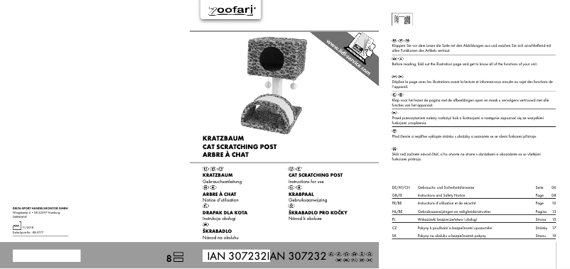 Página 1 del manual Manual de usuario Zoofari IAN 307232