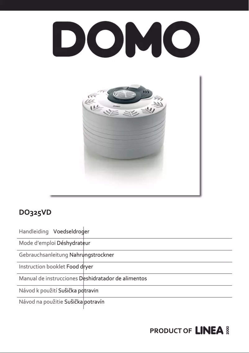 Page n°1 - Manuel utilisateur Domo DO325VD