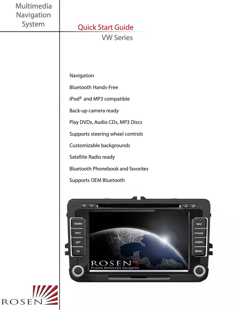 Página 1 del manual Manual de usuario Rosen PP1003-VW
