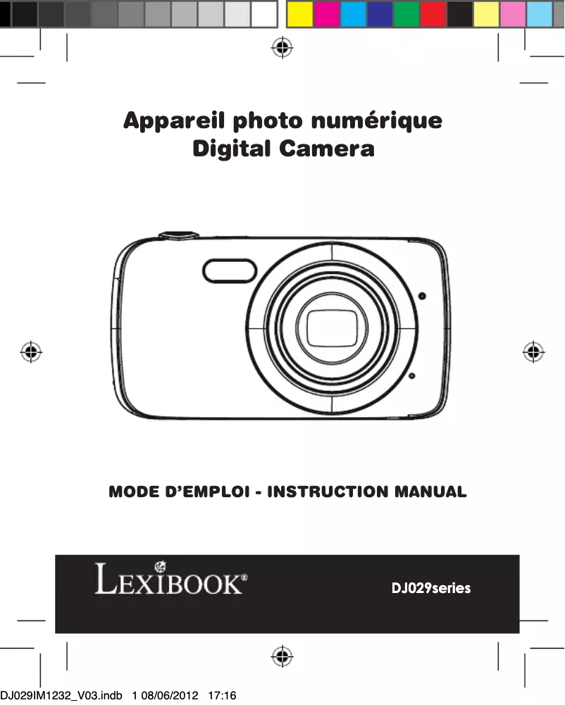 Page 1 de la notice Manuel utilisateur Lexibook Trendy DJ029BB