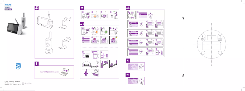 Page n°1 - Guide de démarrage rapide Philips Avent Connected SCD923