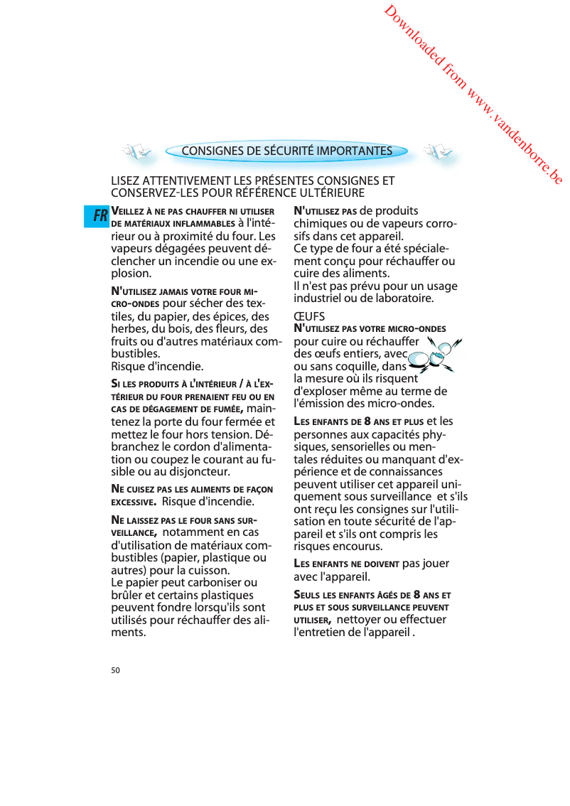 Page 1 de la notice Manuel utilisateur Whirlpool AMW 730 IX