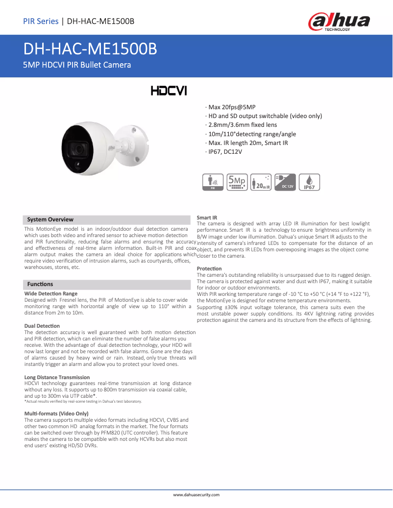 Image de la première page du manuel de l'appareil HAC-ME1500B