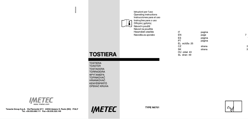 Página 1 del manual Manual de usuario Imetec Dolcevita SM3