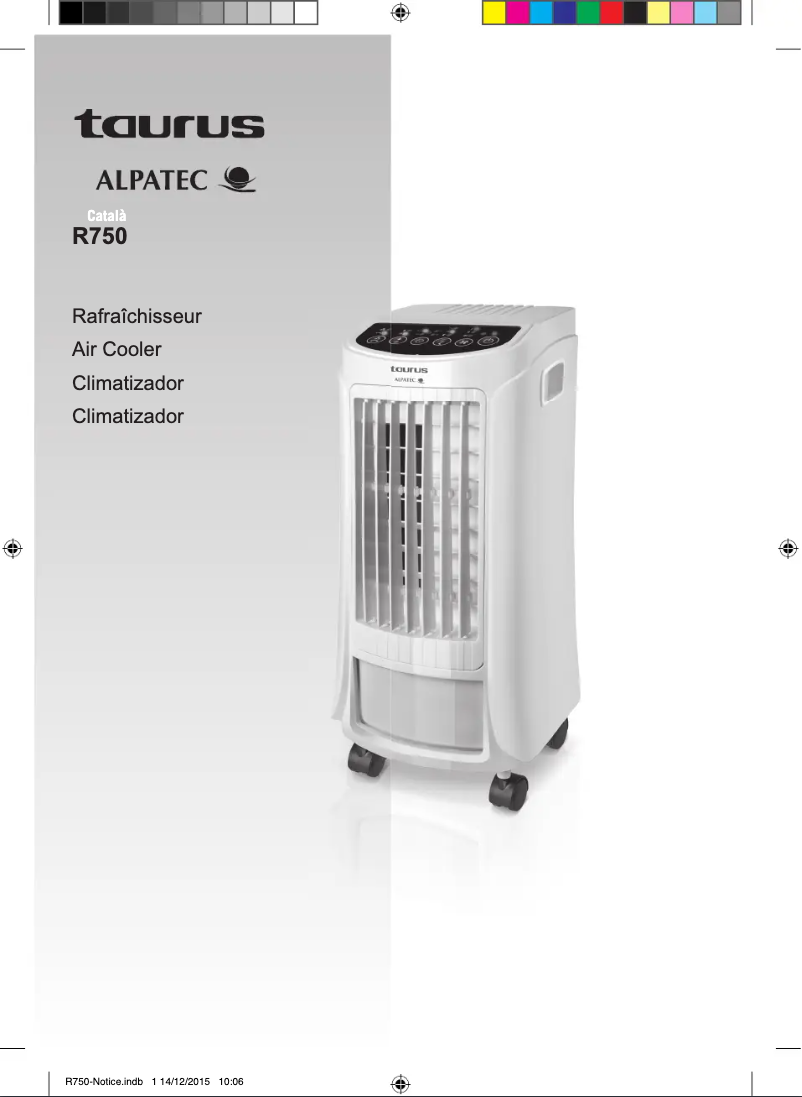 Page n°1 - Manuel utilisateur Taurus R750