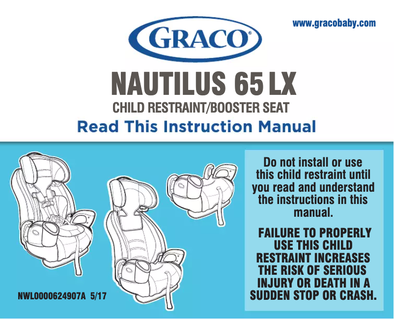 Page 1 de la notice Manuel utilisateur Graco Nautilus 65 LX