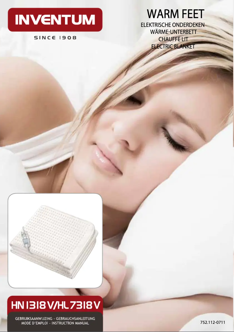 Image de la première page du manuel de l'appareil HL7318V