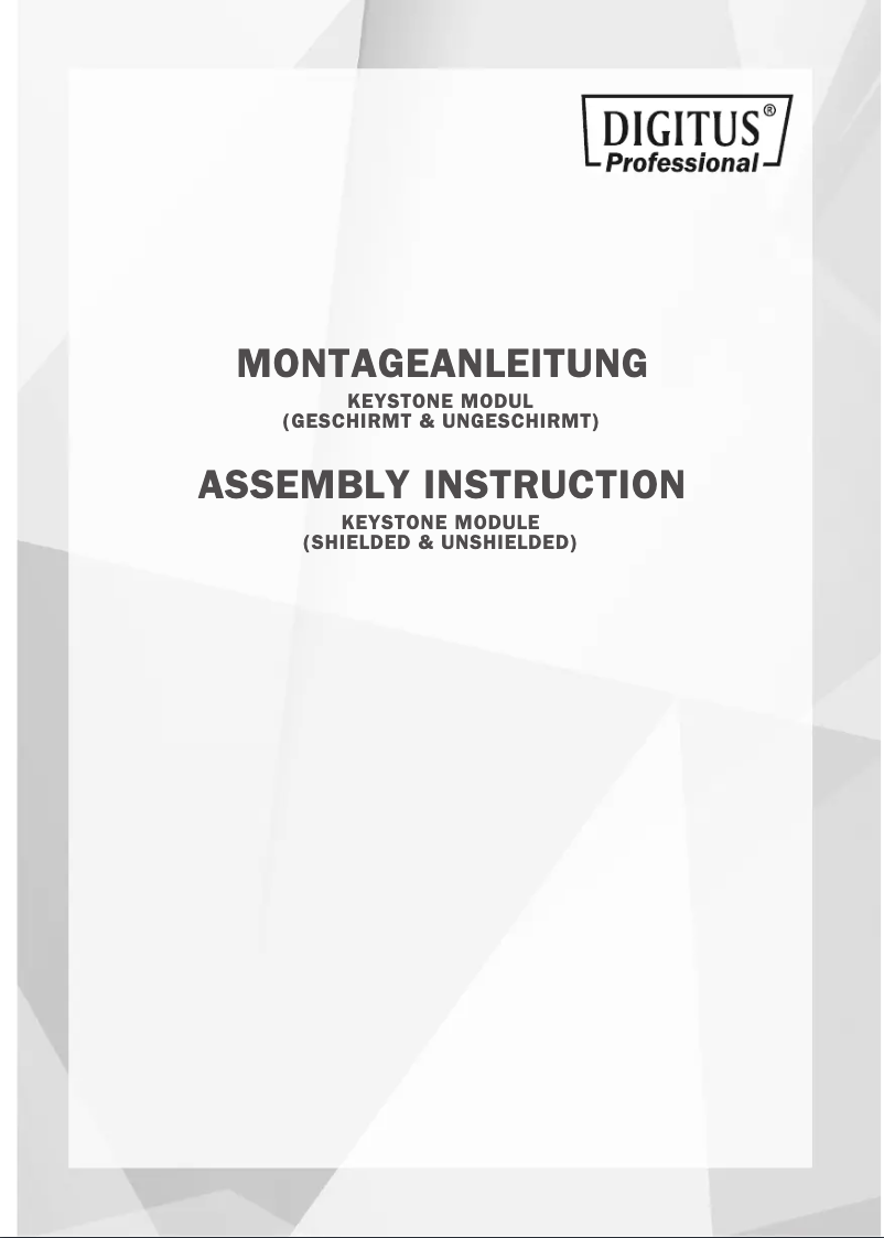 Page n°1 - Manuel utilisateur Digitus DN-93617-24