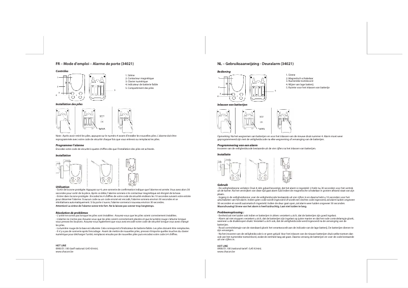 Image de la première page du manuel de l'appareil 34021
