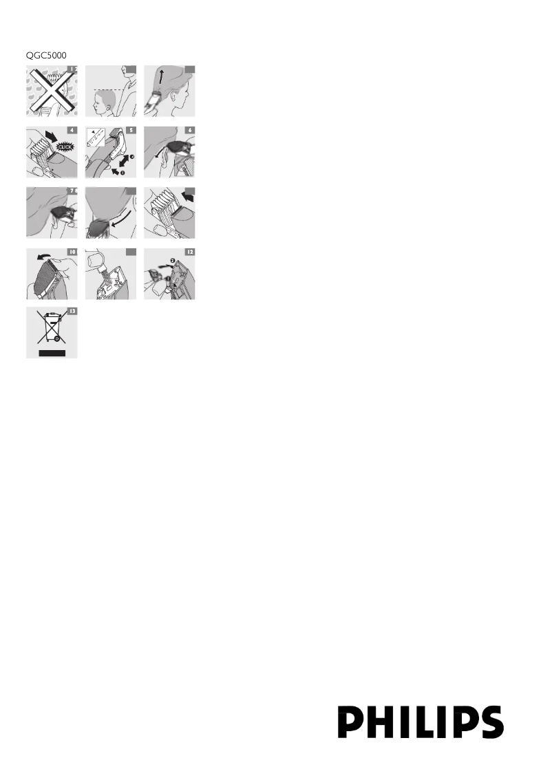 Page n°1 - Manuel utilisateur Philips Series 1000 QC5000