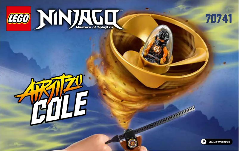 Page 1 of the manual User Manual Lego Ninjago 70741