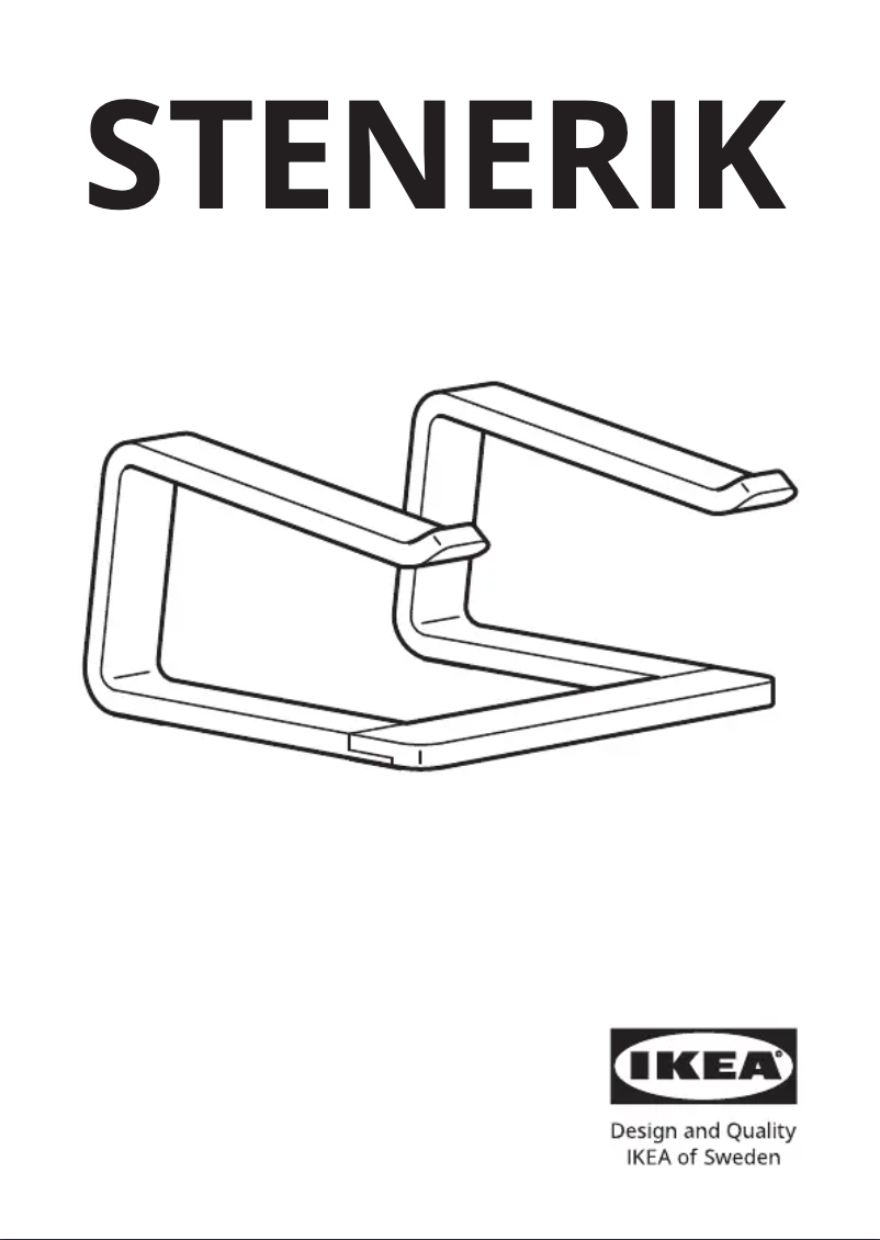 Image de la première page du manuel de l'appareil STENERIK 305.640.12