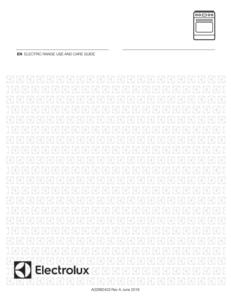 Page n°1 - Manuel utilisateur Electrolux EI30EF45QS