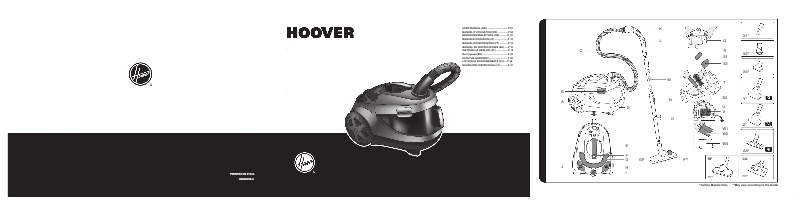 Page n°1 - Manuel utilisateur Hoover HY71PET 011
