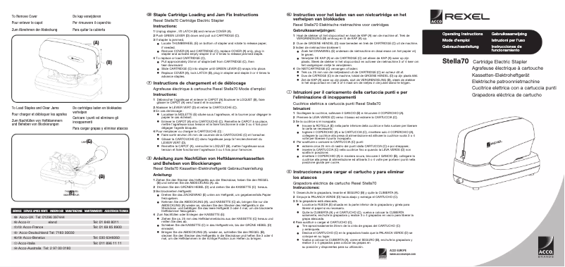 Imagen de la primera página del manual del dispositivo Stella70