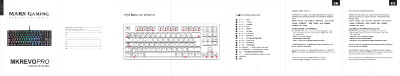 Image de la première page du manuel de l'appareil MKREVOPRO