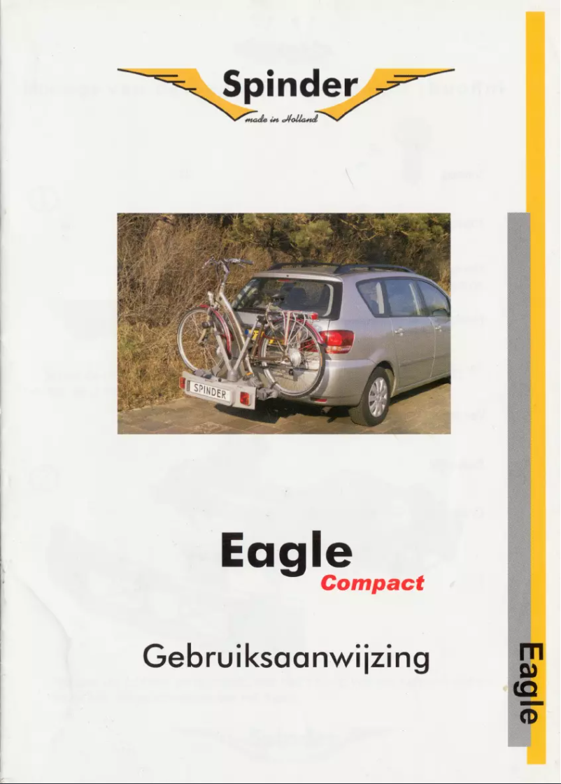 Imagen de la primera página del manual del dispositivo Eagle Compact