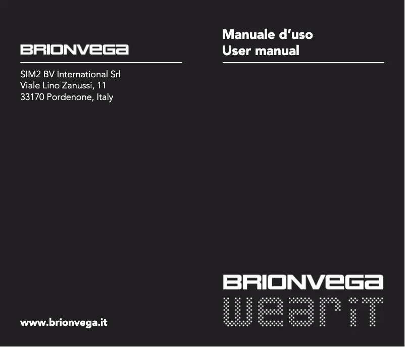 Page n°1 - Manuel utilisateur Brionvega TS 217