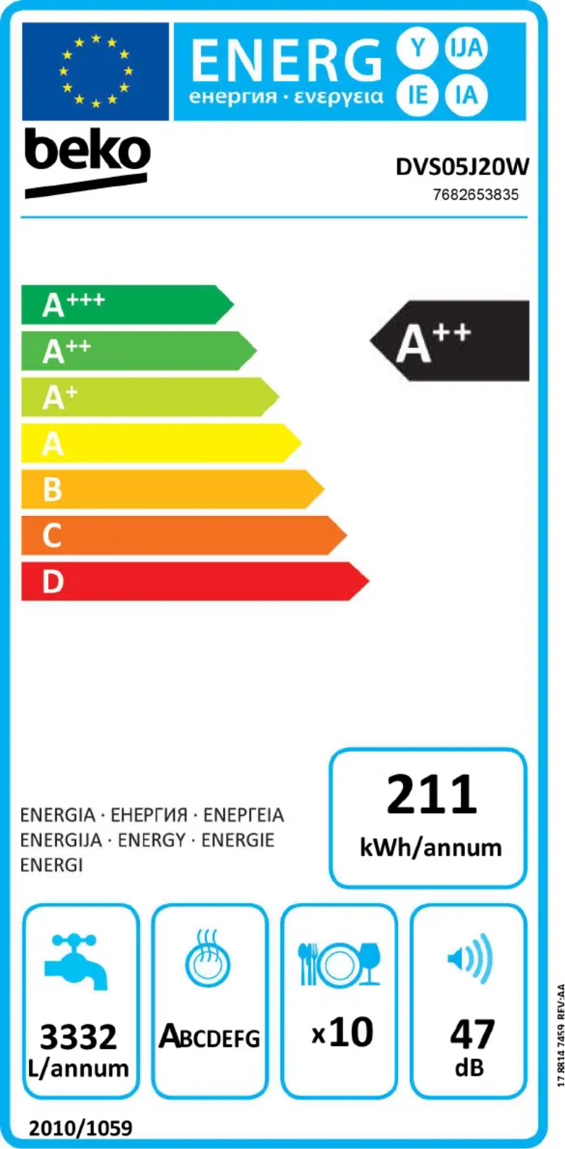 Image de la première page du manuel de l'appareil DVS05J20