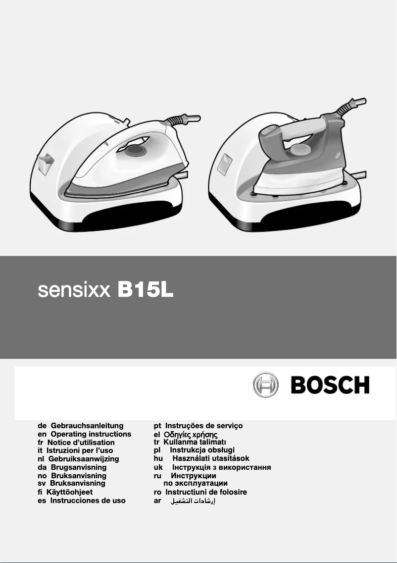 Page 1 de la notice Manuel utilisateur Bosch TDS1526