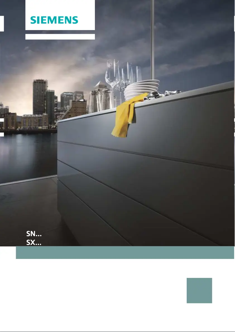 Image de la première page du manuel de l'appareil SN26U891FF