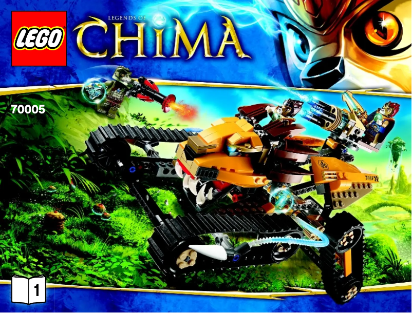 Page 1 de la notice Manuel utilisateur Lego Chima 70005