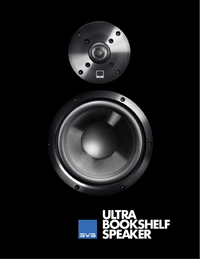 Page 1 de la notice Fiche technique SVS Ultra Bookshelf