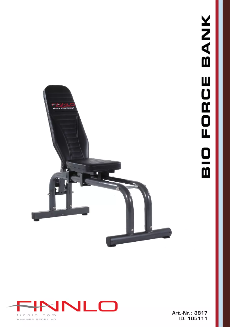 Page 1 de la notice Manuel utilisateur Finnlo Bio Force